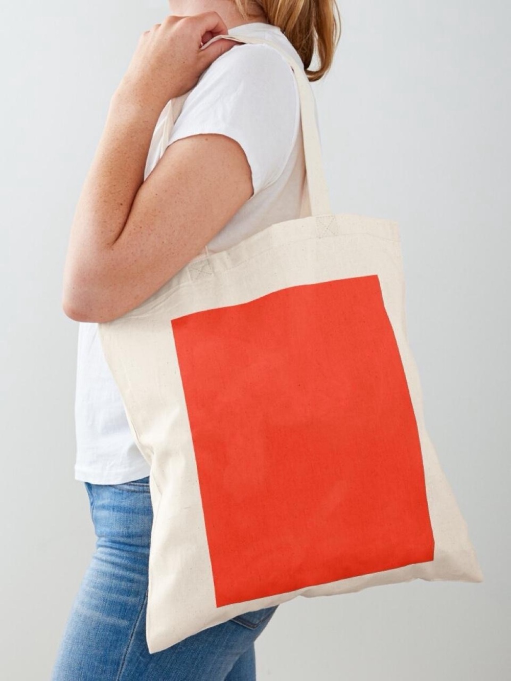 John Hardy tote bag with orange square